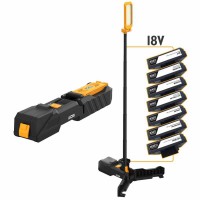 JCB 18V Power Tool Battery Duo-Fold 6000 Lumen Tower Work Light  With 7 x  Battery Adapters &pound;169.95